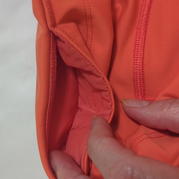 Athleta Ultimate Stash High Rise 7 Short, Color Sunbaked Clay Size XS - Picture 11 of 15